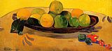 Paul Gauguin Famous Paintings - Still Life with Tahitian Oranges